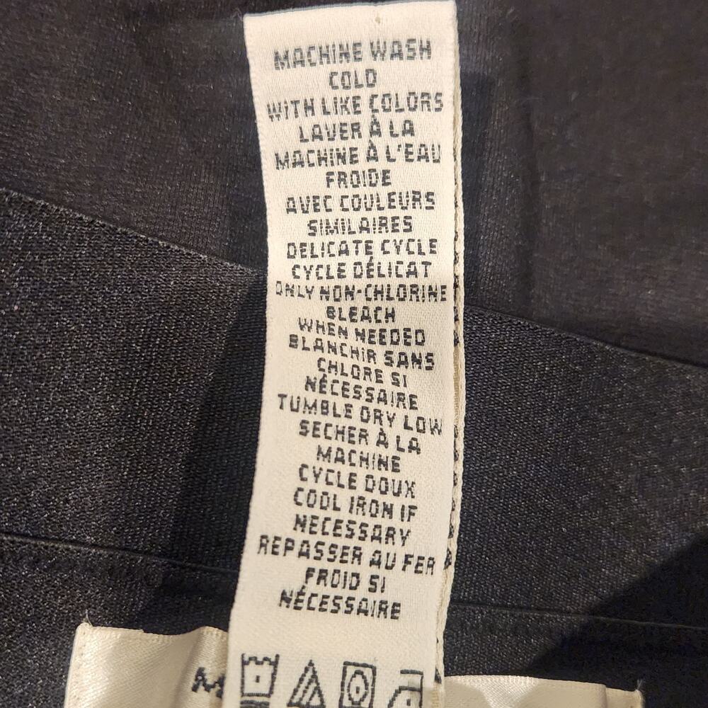 Max Studio Womens Black Pencil Mini Skirt Size Small Y2K 90s Stretch Feminine - Picture 5 of 9